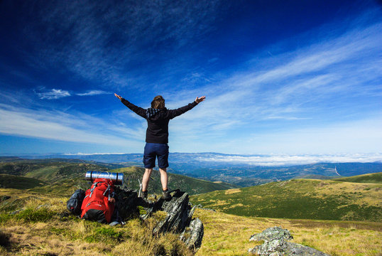 Summit of Pena Trevinca