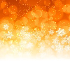 Winter snowflakes background