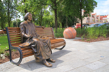 Pomnik Mikołaja Kopernika - obrazy, fototapety, plakaty
