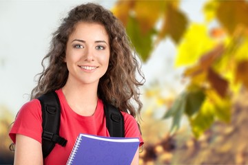 Fototapeta premium High School Student.
