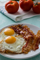 bacon and eggs