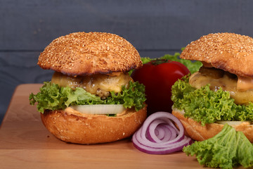 Fresh burger
