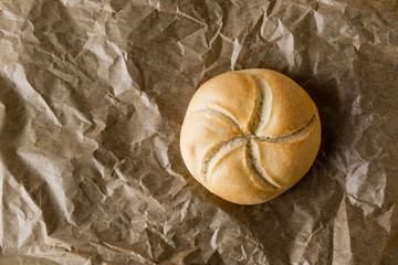 round sandwich bun