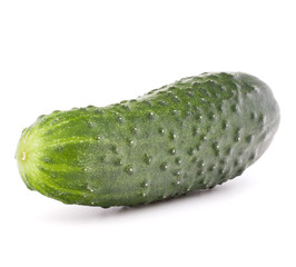 Cucumber vegetable  isolated on white background cutout