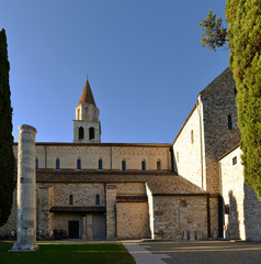 Fototapeta na wymiar Aquileia - Basilica of Santa Maria Assunta