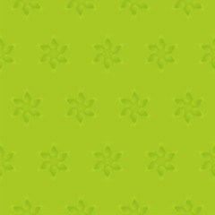 Relief texture seamless pattern of 3d modelling clay flower