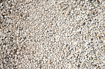 Loose gravel texture with natural imperfection