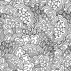 Seamless black and white background.