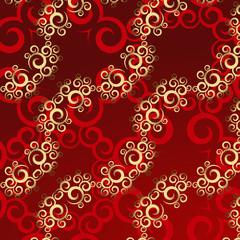 Christmas seamless pattern vector background  from multicolored