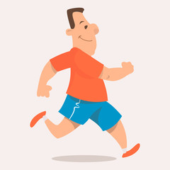 Athlete and overcoming