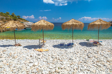 Palapa umbrellas