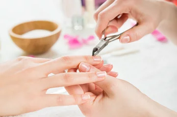Fotobehang Schoonheid manicure procedure © Rido