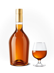 Gognac and glass