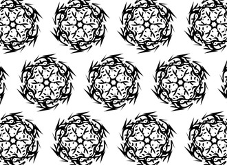 Чёрные и белые узоры. 1.17
