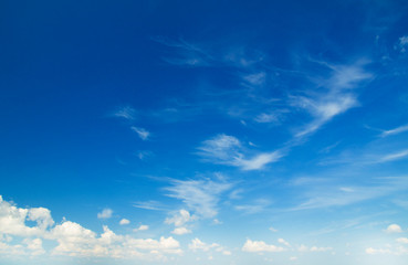 Fototapeta premium cloud in the blue sky