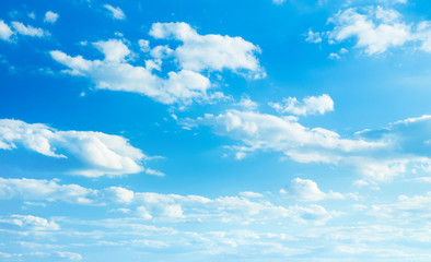 blue sky background with white clouds