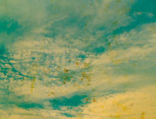 Grunge image of sky background.