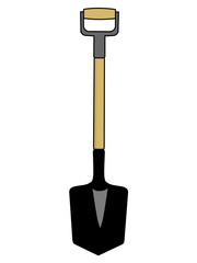 shovel, working tool