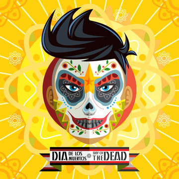 Dia De Los Muertos Day Of The Dead Skull Face Painting