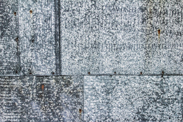 Metal background.Galvanized grunge metal texture