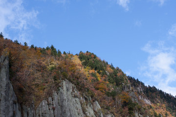 Fototapeta na wymiar Tenninkyou, in Hokkaido