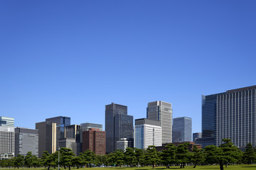 Fototapeta premium 丸の内のビル群