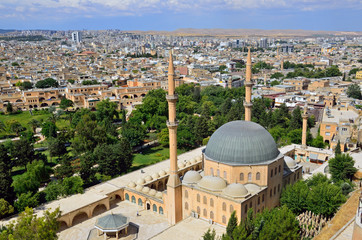 Naklejka premium Mevlid-i Halil Mosque in Sanliurfa,Turkey