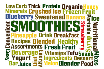 Smoothies Word Cloud