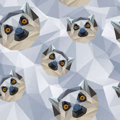 Lemurs Low Poly Style