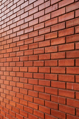Obraz premium brick wall texture background material of industry building 