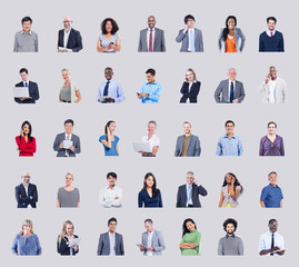 Diverse People Global Communications Technology Concept