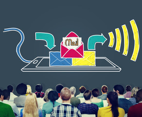 Mail Inbox Message Communication Technology Concept