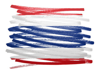 Flag illustration - Thailand