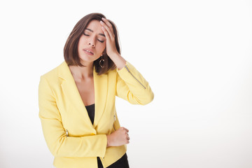 Fototapeta premium picture of a beautiful business woman