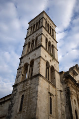 Fototapeta na wymiar Hvar cathedral tower