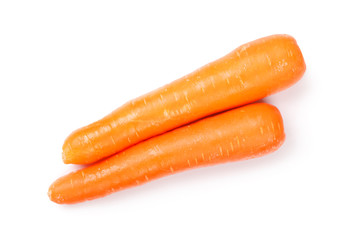 Carrot isolated on white background