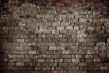 Brick Wall Plain Blank Abstract Aged Structure Textured Concept