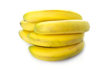 Fototapeta na wymiar Bananas isolated on white background