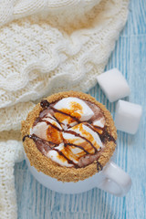 Smores hot chocolate