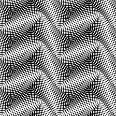 Design seamless monochrome dots pattern