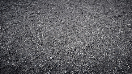 Naklejka premium Close up of small gravel stones texture background 