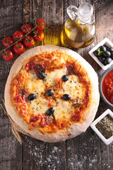 homemade pizza