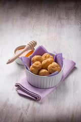 bignole typical italian carnival dessert