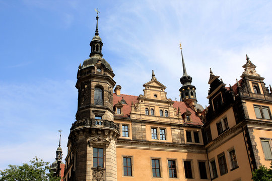 Dresden historic castle or Royal palace, Germany