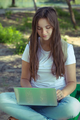 Obraz premium teen girl