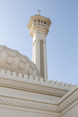 Fototapeta na wymiar Minareto a Dubai, Emirati Arabi Uniti.