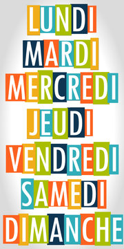 Jours de la semaine