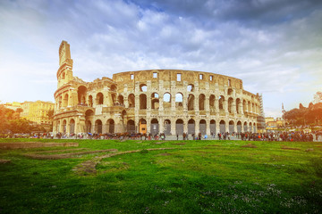 Interior of The Colosseum (Coliseum) also