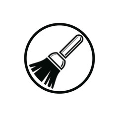 Renovation and repair instrument, brush for wall painting. 