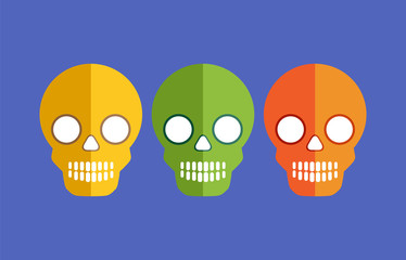 Skulls for Halloween
